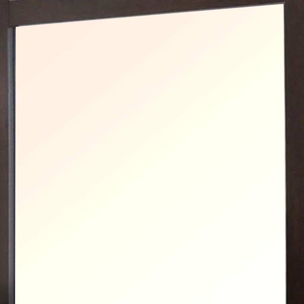 Wall Mirror with Wooden Carvings and Scrolled Frame, Gold - View 4