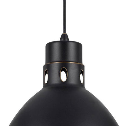 Nico 10 Inch Modern Pendent Light with Bronze Metal Shade, Clean SIlhouette - View 2
