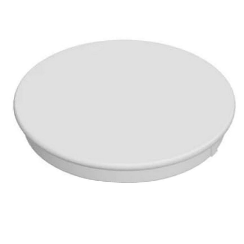 Astonishing Side Table With Round Top, White - View 5
