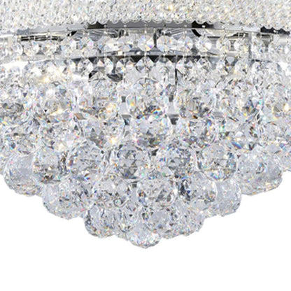 Crystal Ceiling Lamp with Chandelier Design Body, Clear - View 5