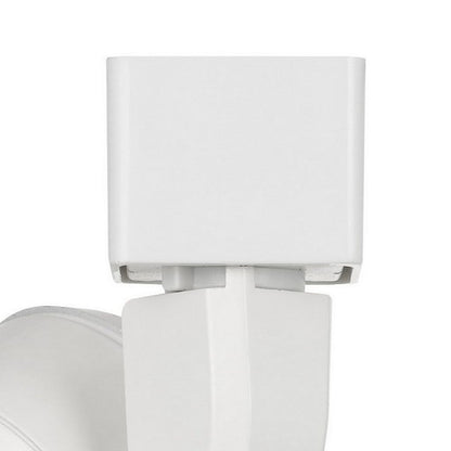 10W Integrated LED Track Fixture with Polycarbonate Head, Orange and White - View 2