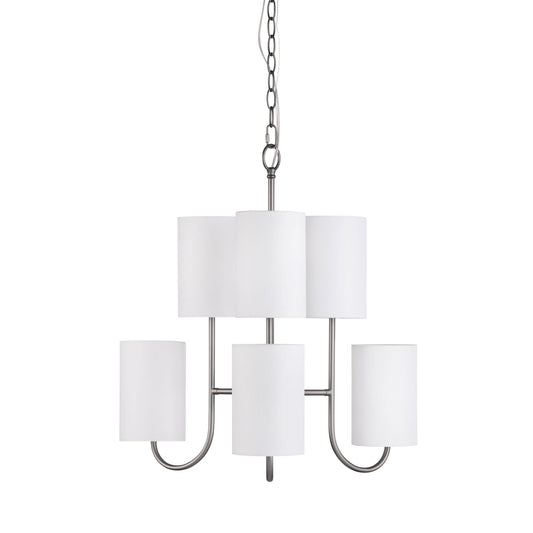 FIELDS 6 LIGHT CHANDELIER