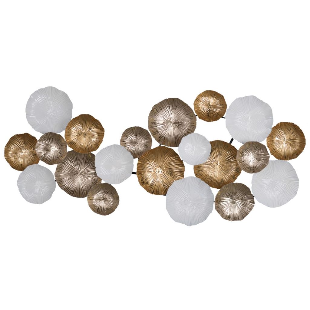 Beautifully Designed Metal Wall Accent, Multicolor