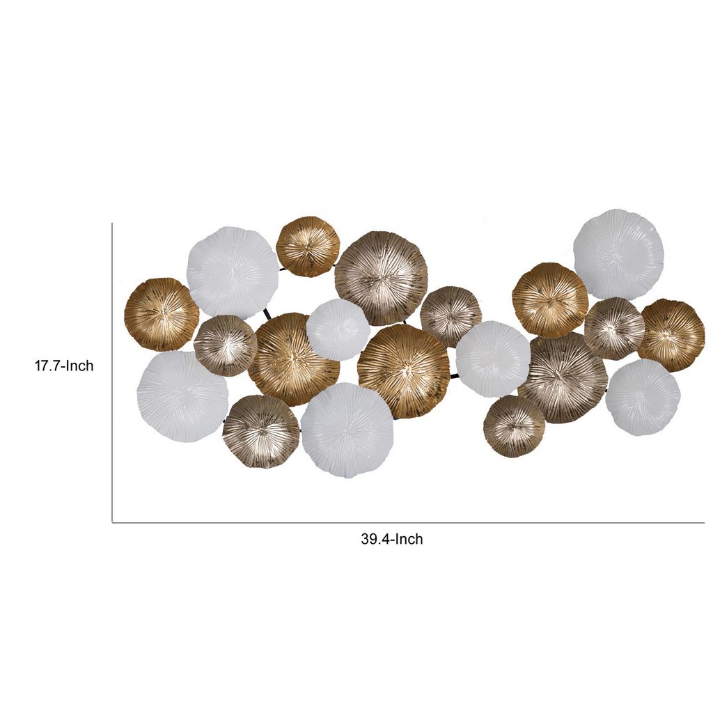 Beautifully Designed Metal Wall Accent, Multicolor - View 6
