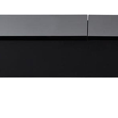 Wooden Coffee Table With Lift Top Storage Space, Black - View 4
