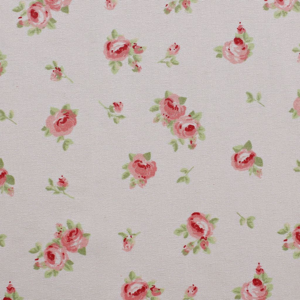 Melun 4 Piece Full Size Sheet Set with Rose Sketch The Urban Port, Pink and White - View 2