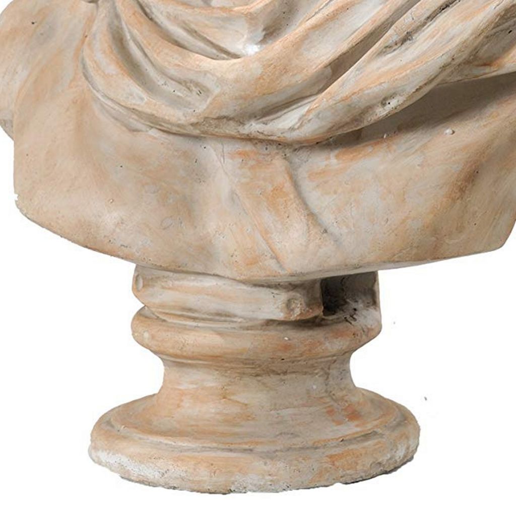 Antiquely Composed Placidia Bust Statue - View 5
