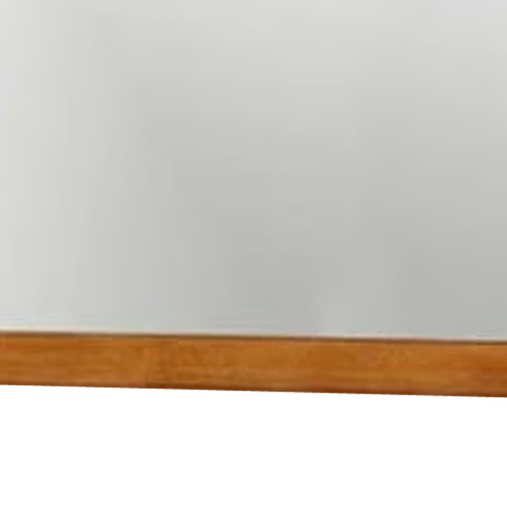 Lennart Mid Cent Modern Mirror, Oak Finish - View 5