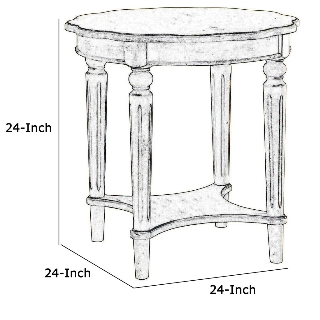 Fordon End Table, Antiqued Slate - View 5