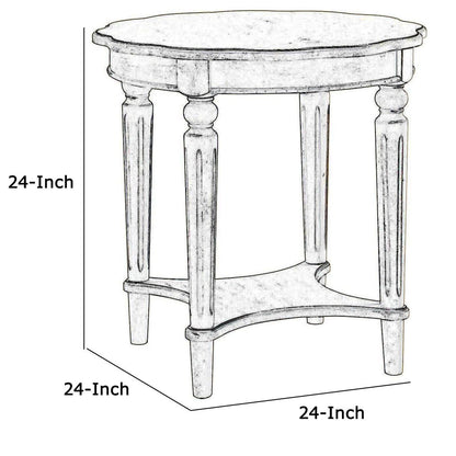 Fordon End Table, Antiqued Slate - View 5