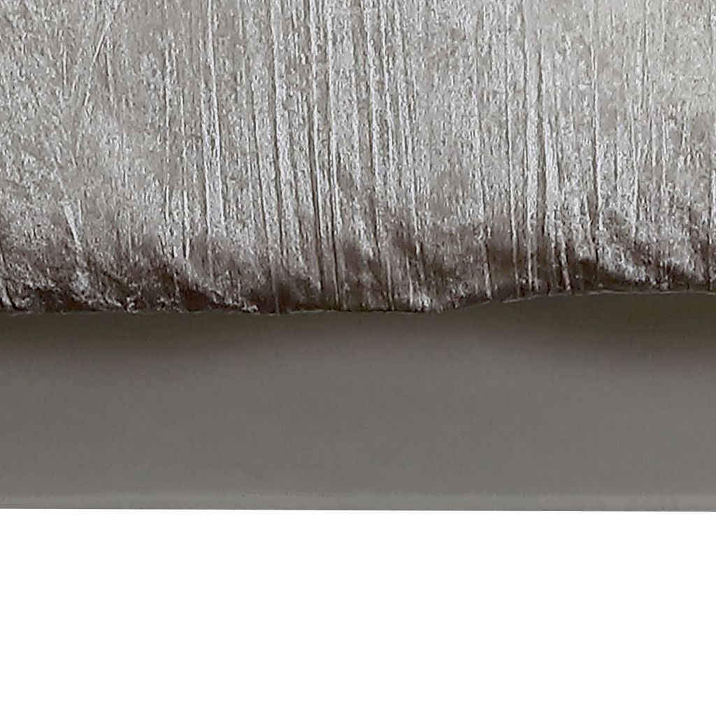 Jay 7 Piece Queen Comforter Set, White Polyester Velvet Deluxe Texture - View 4