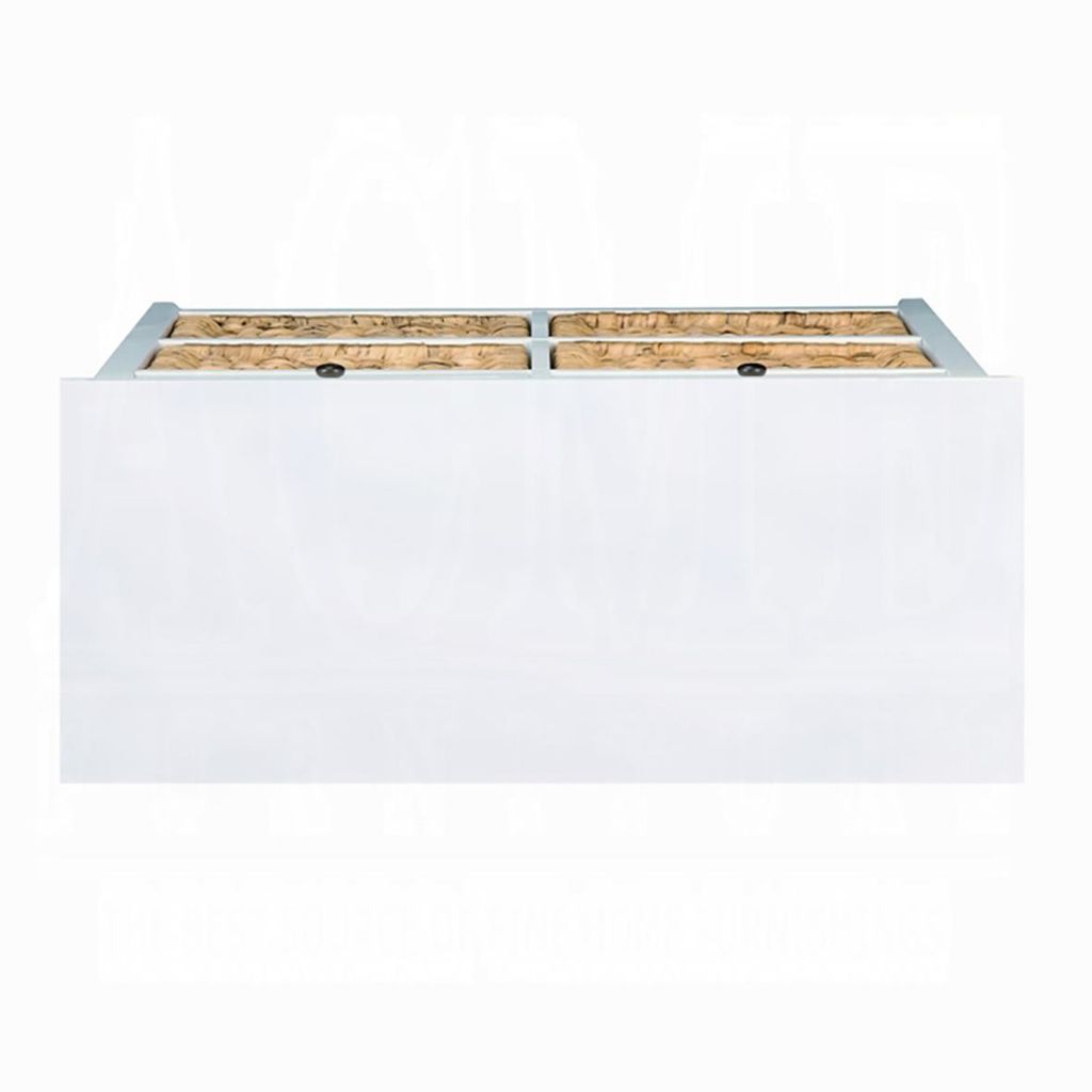 Flavius Console Table With 6 Drawers, White - View 6