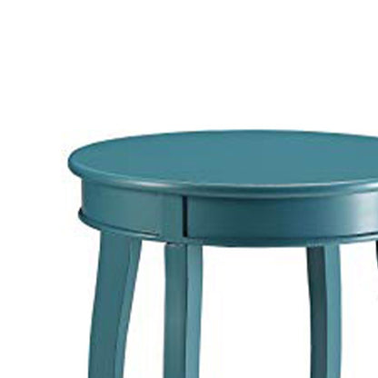 Affiable Side Table, Teal Blue - View 2