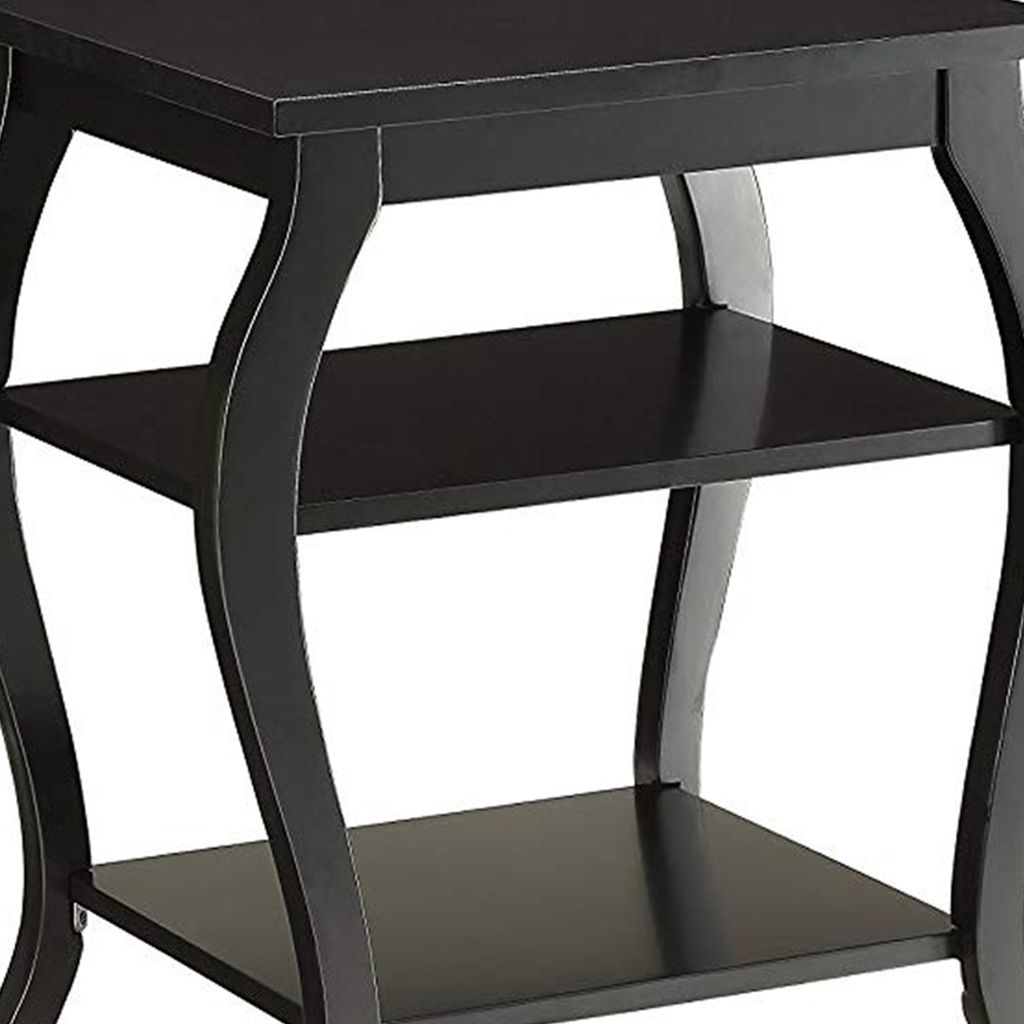 Becci End Table, Black - View 4