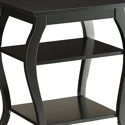 Becci End Table, Black - View 4
