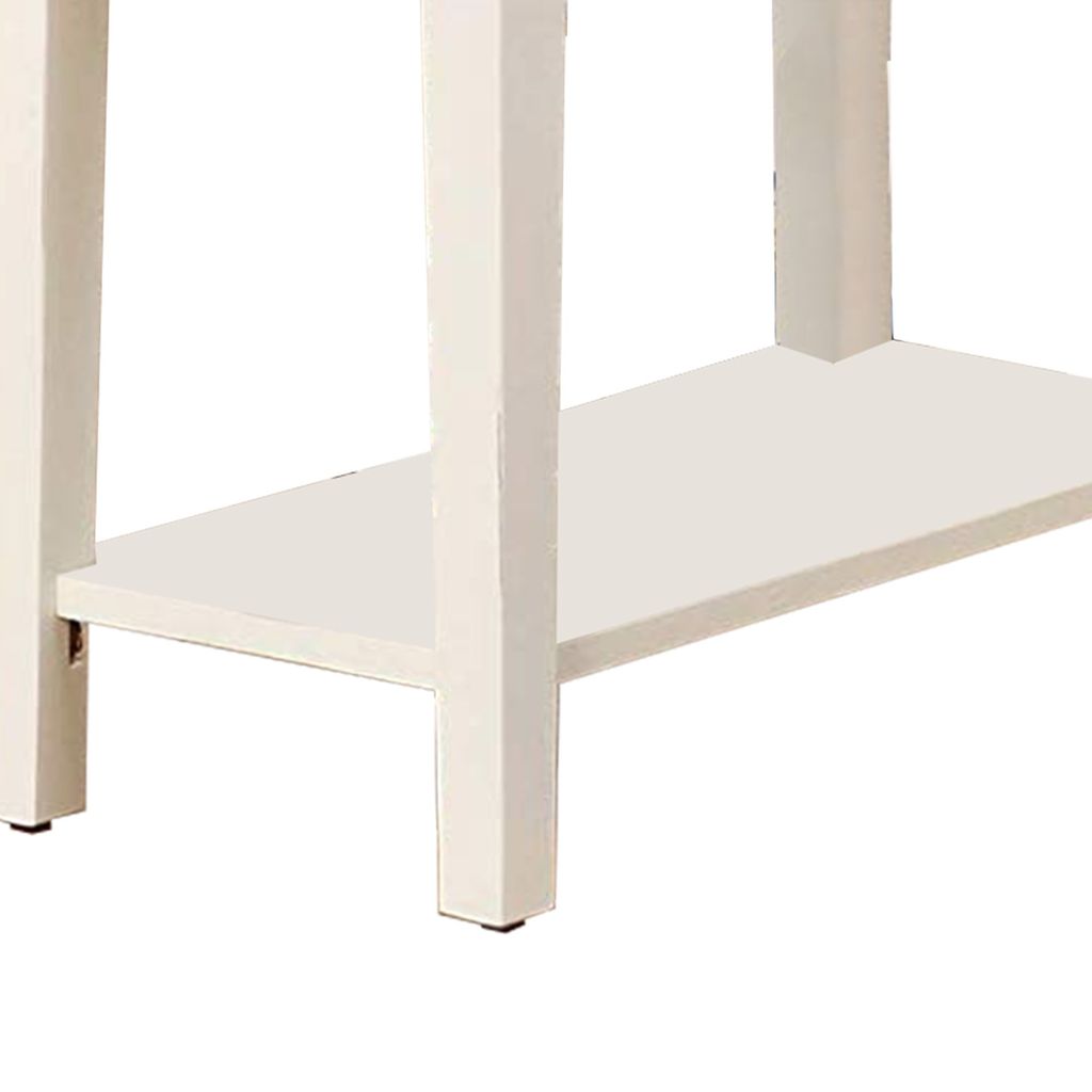 Smart Looking Side Table, White - View 4