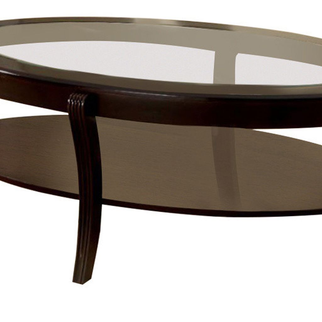 Finley Contemporary Coffee Table In Espresso Finish - View 5