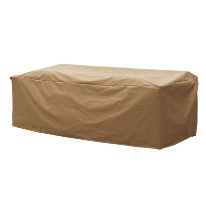 Waterproof Fabric Dust Cover for Outdoor Sofa, Medium, Brown - View 3