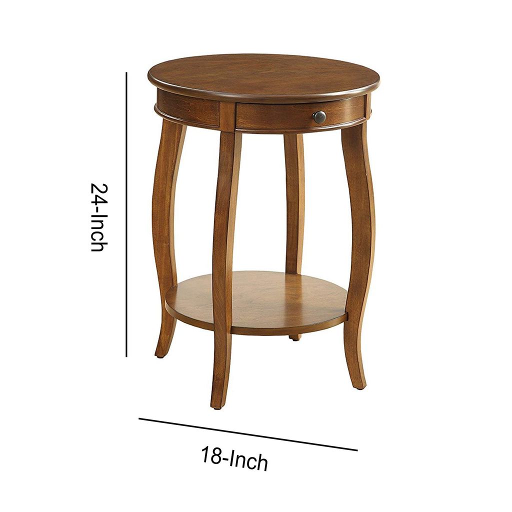 Alysa End Table, Walnut - View 6