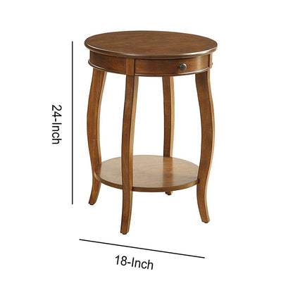 Alysa End Table, Walnut - View 6