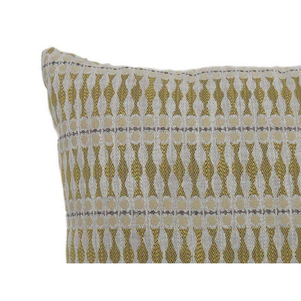 Contemporary Style Simple Traditionally Designed Set of 2 Throw Pillows, Yellow - View 4