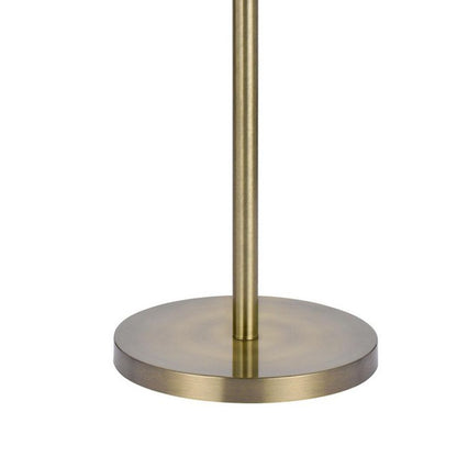 66 Inch Adjustable Arc Floor Lamp, Dome Shade, Dark Bronze, Antique Brass - View 4
