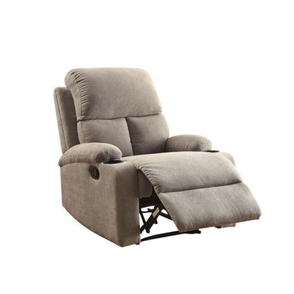 Rosia Homely Recliner , Gray Linen