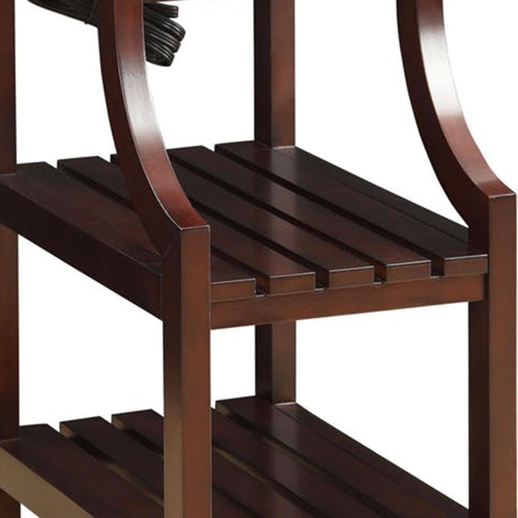 Modish Side Table (USB), Espresso - View 2