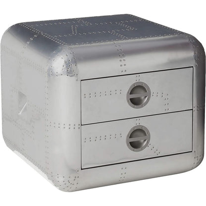 Brancaster End Table, Aluminum