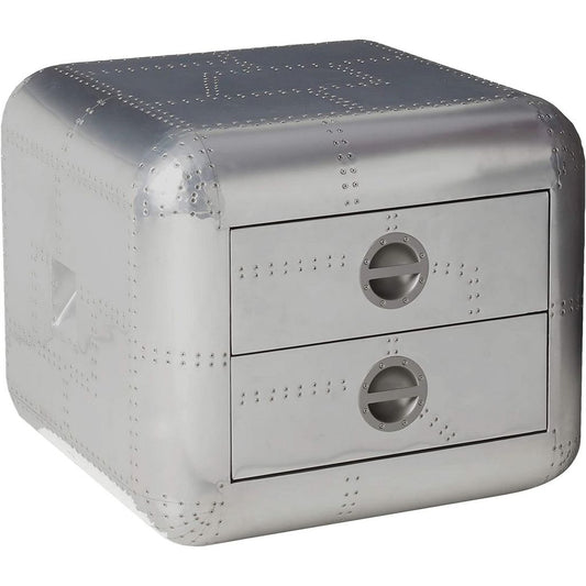 Brancaster End Table, Aluminum