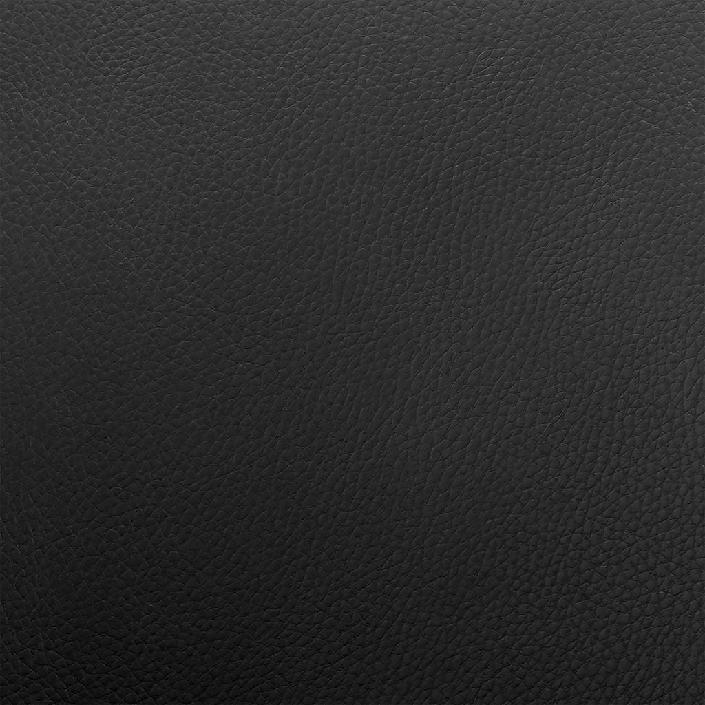 Leatherette Dining Chair with Slightly Curved Seat, Black - View 5
