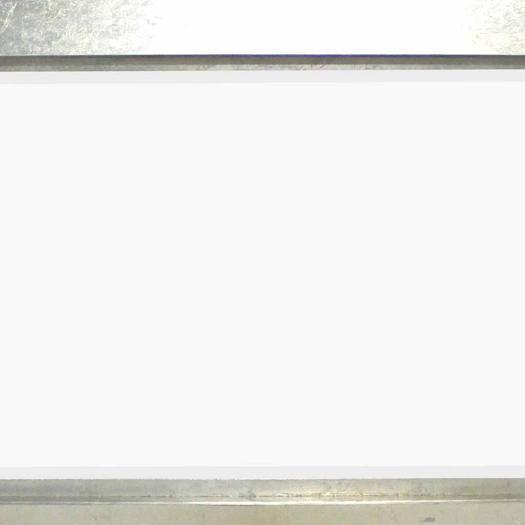 Contemporary Style Rectangular Wooden Frame Wall Mirror, Silver - View 3