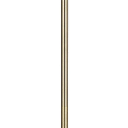 66 Inch Adjustable Arc Floor Lamp, Dome Shade, Dark Bronze, Antique Brass - View 3