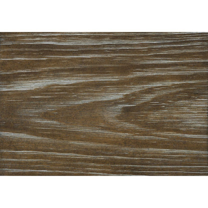 Rectangular Wooden Sofa Table With Slated Bottom Shelf, Gold Brown - View 5