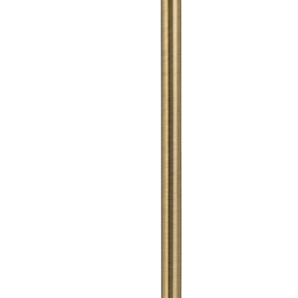Dyna 18 Inch Integrated LED Desk Lamp, Wireless USB Port, Antique Brass - View 3