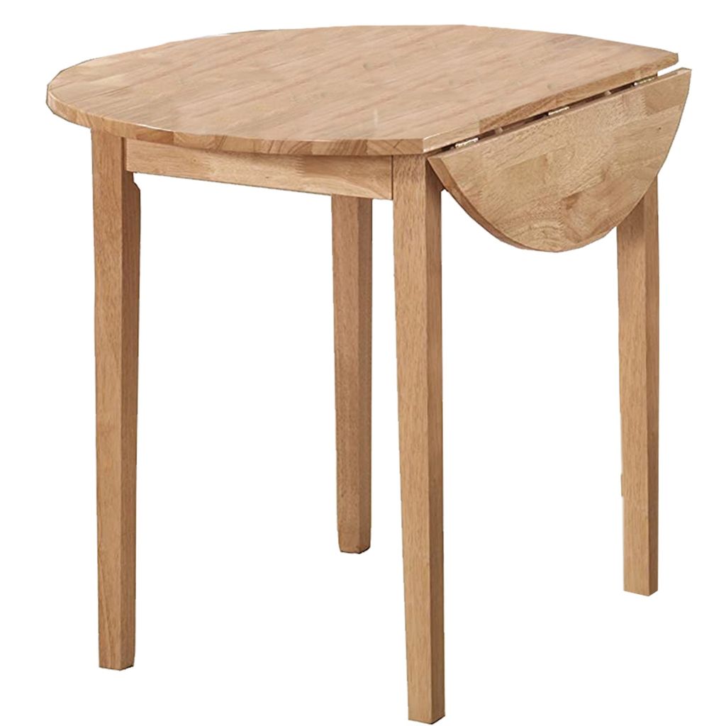 Sophisticated 3 Piece Wooden Table And Chair Set, Brown - View 3