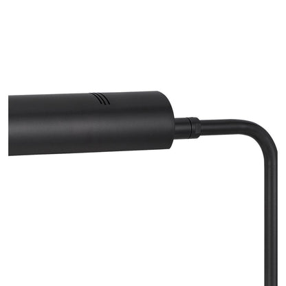 Dyna 18 Inch Integrated LED Desk Lamp, Wireless USB Port, Matte Black - View 2