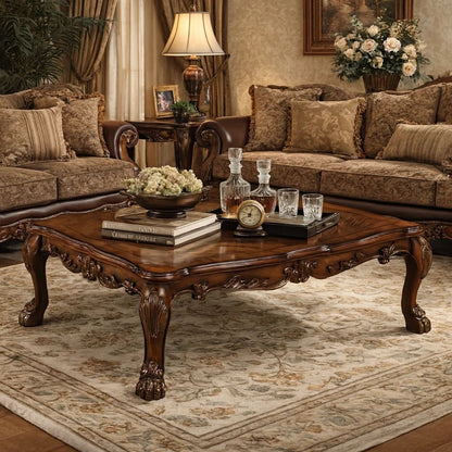 Dresden Coffee Table, Cherry Oak - View 7