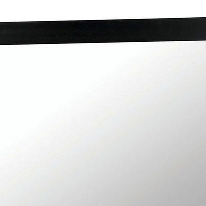 Lennart II Black Rectangular Mirror - View 4
