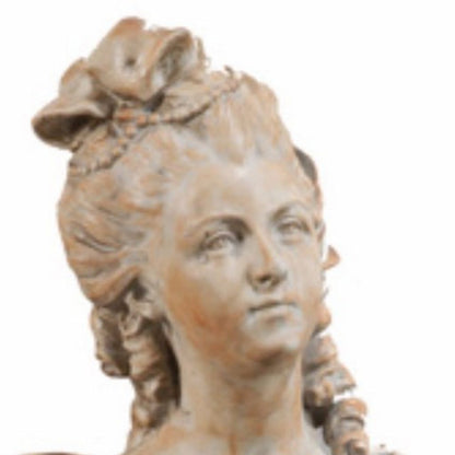 Artful Female Sculpture Bust Statue - View 4