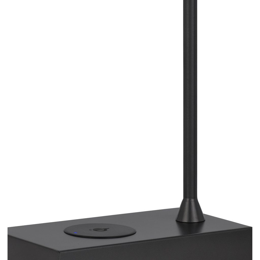 Dyna 18 Inch Integrated LED Desk Lamp, Wireless USB Port, Matte Black - View 4