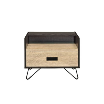 Accent Table Possessing Metal Leg with Tip - View 3