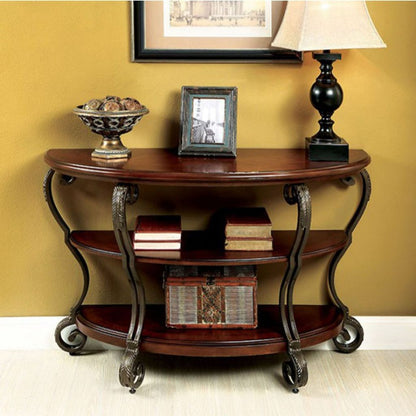 May Transitional Style Sofa Table - View 2