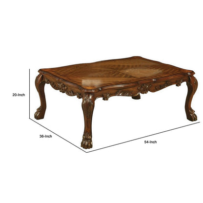 Dresden Coffee Table, Cherry Oak - View 6