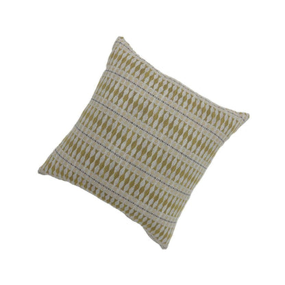 Contemporary Style Simple Traditionally Designed Set of 2 Throw Pillows, Yellow - View 3