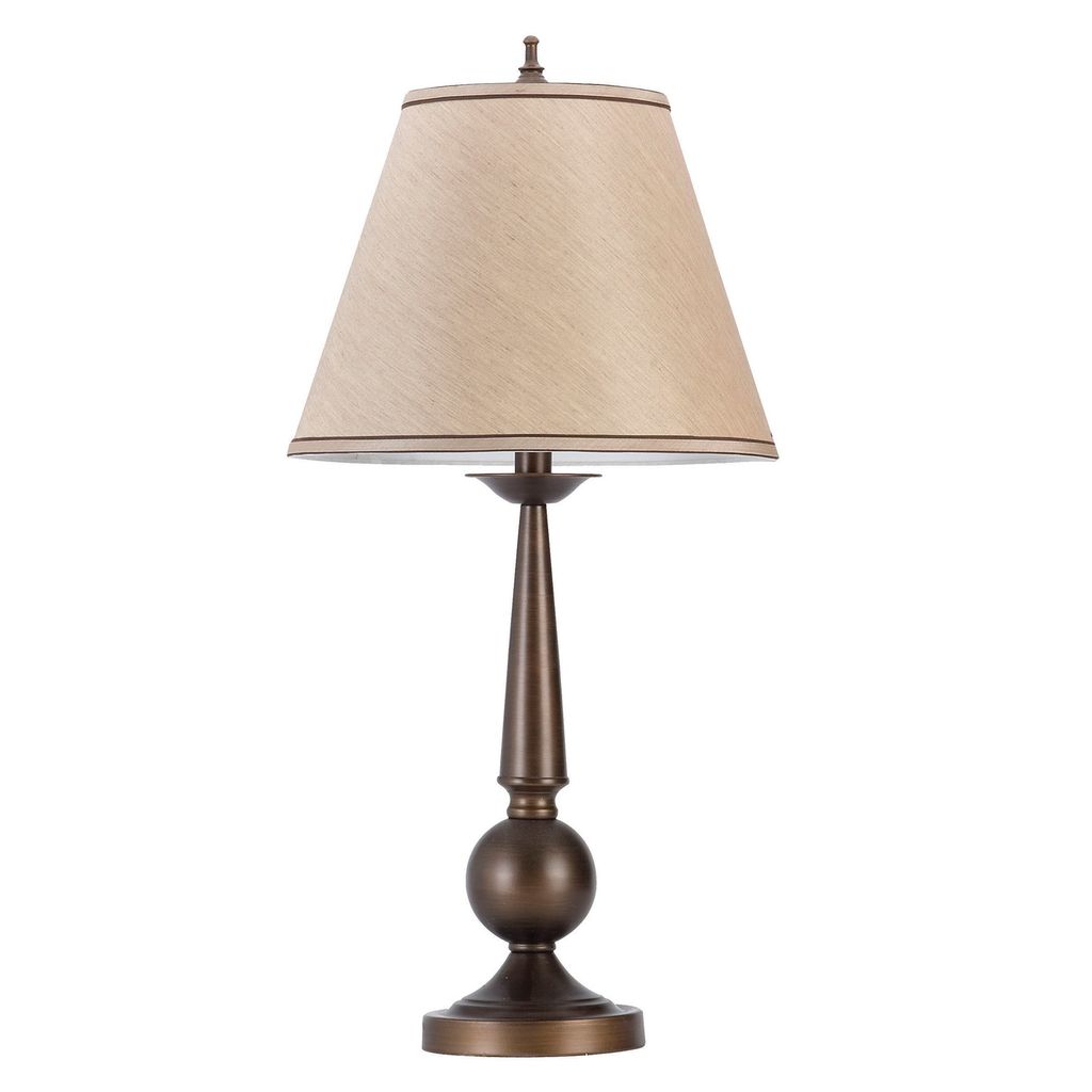 Immaculate Traditional Table Lamp, Bronze Set of 2 - View 3
