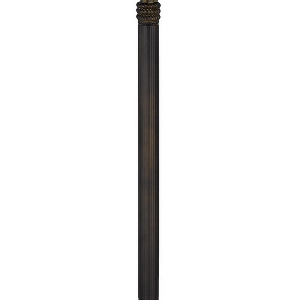 Xia 61 Inch Tiffany Style Vintage Floor Lamp, Glass Shade, Antique Bronze - View 3