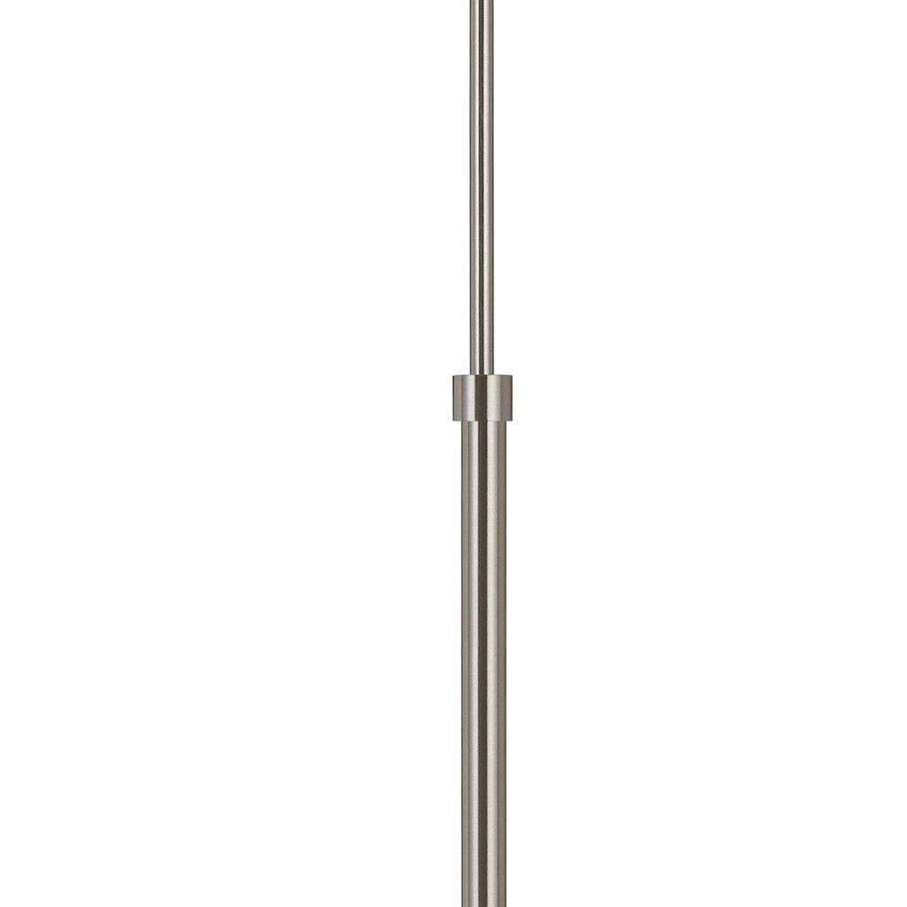 10W LED Adjustable Metal Floor Lamp with Swing Arm, Chrome - View 3