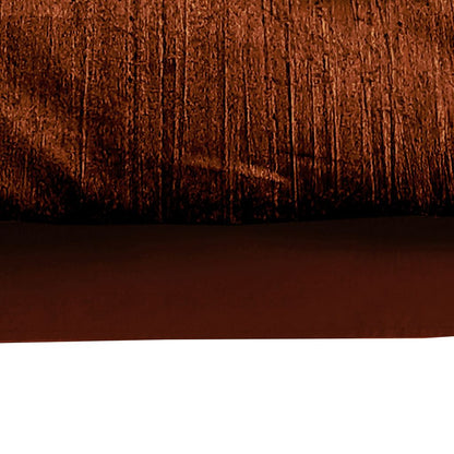 Jay 7 Piece King Comforter Set, Copper Polyester Velvet Deluxe Texture - View 4