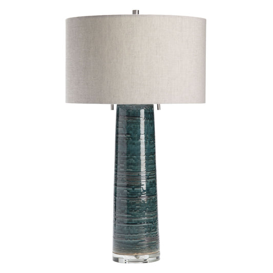 Malachite Table Lamp